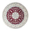 Perser Rug - Nain - Royal round  - 240 x 240 cm - dark red