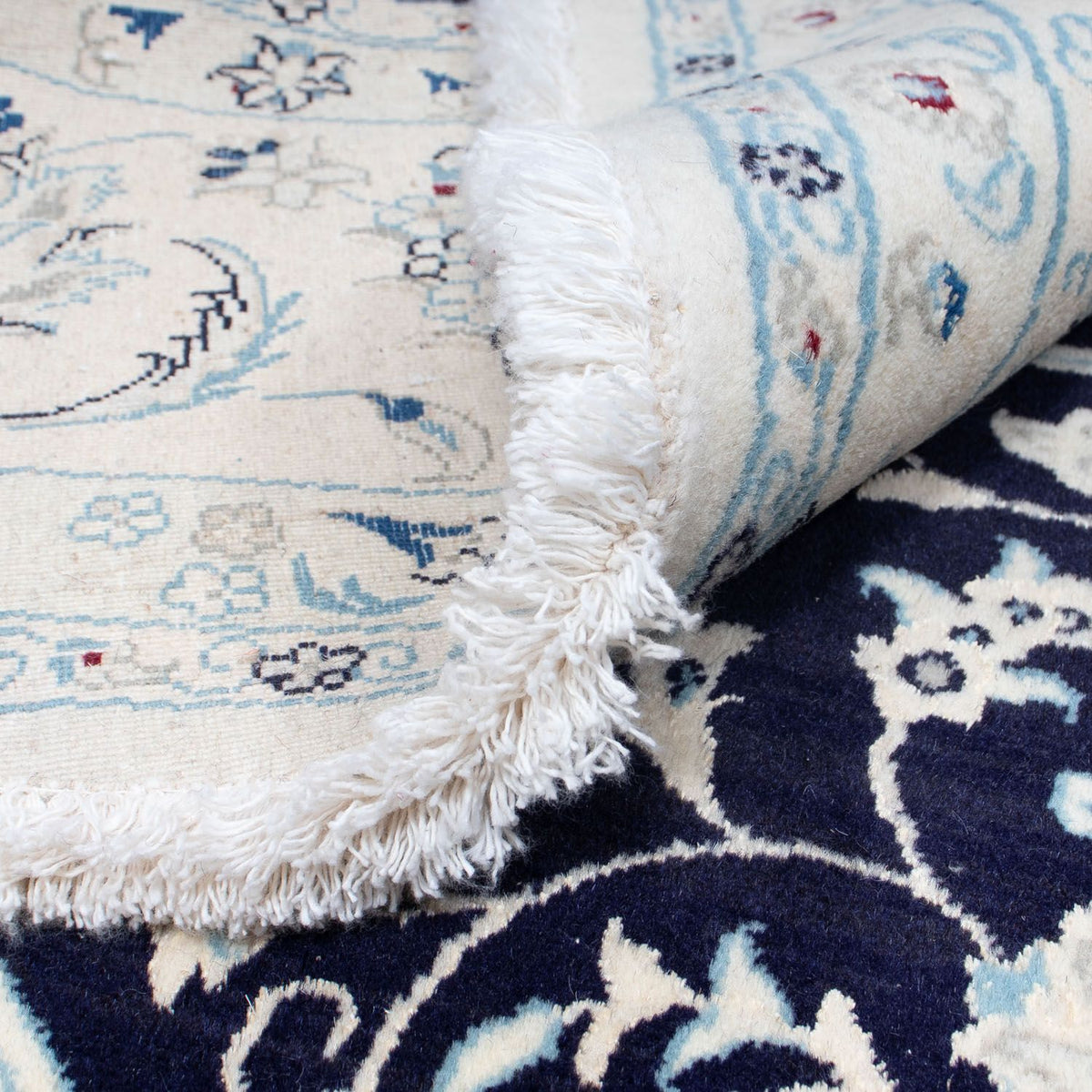 Perser Rug - Nain round  - 300 x 300 cm - dark blue