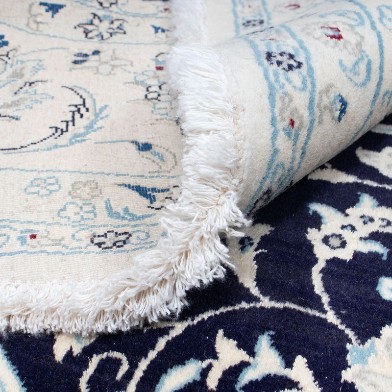 Perser Rug - Nain round  - 300 x 300 cm - dark blue