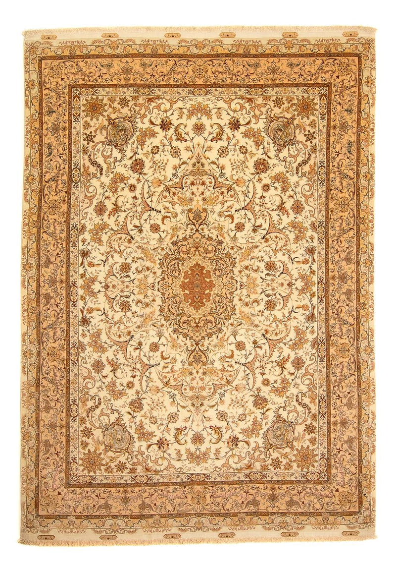 Perser Rug - Tabriz - Royal - 350 x 251 cm - light brown