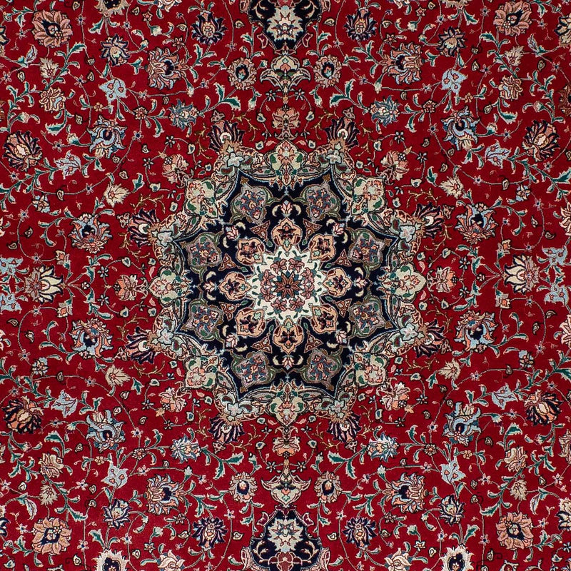 Perser Rug - Tabriz - 214 x 150 cm - dark red