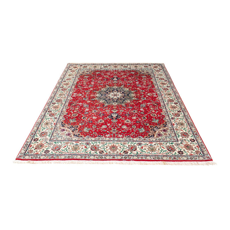 Perser Rug - Tabriz - 214 x 150 cm - dark red