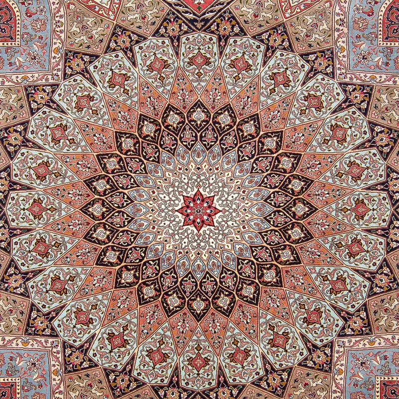 Tabriz - 50 Raj Rug 255x297cm - Persian Rugs
