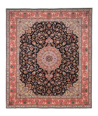 Perser Rug - Tabriz - Royal - 300 x 255 cm - dark blue