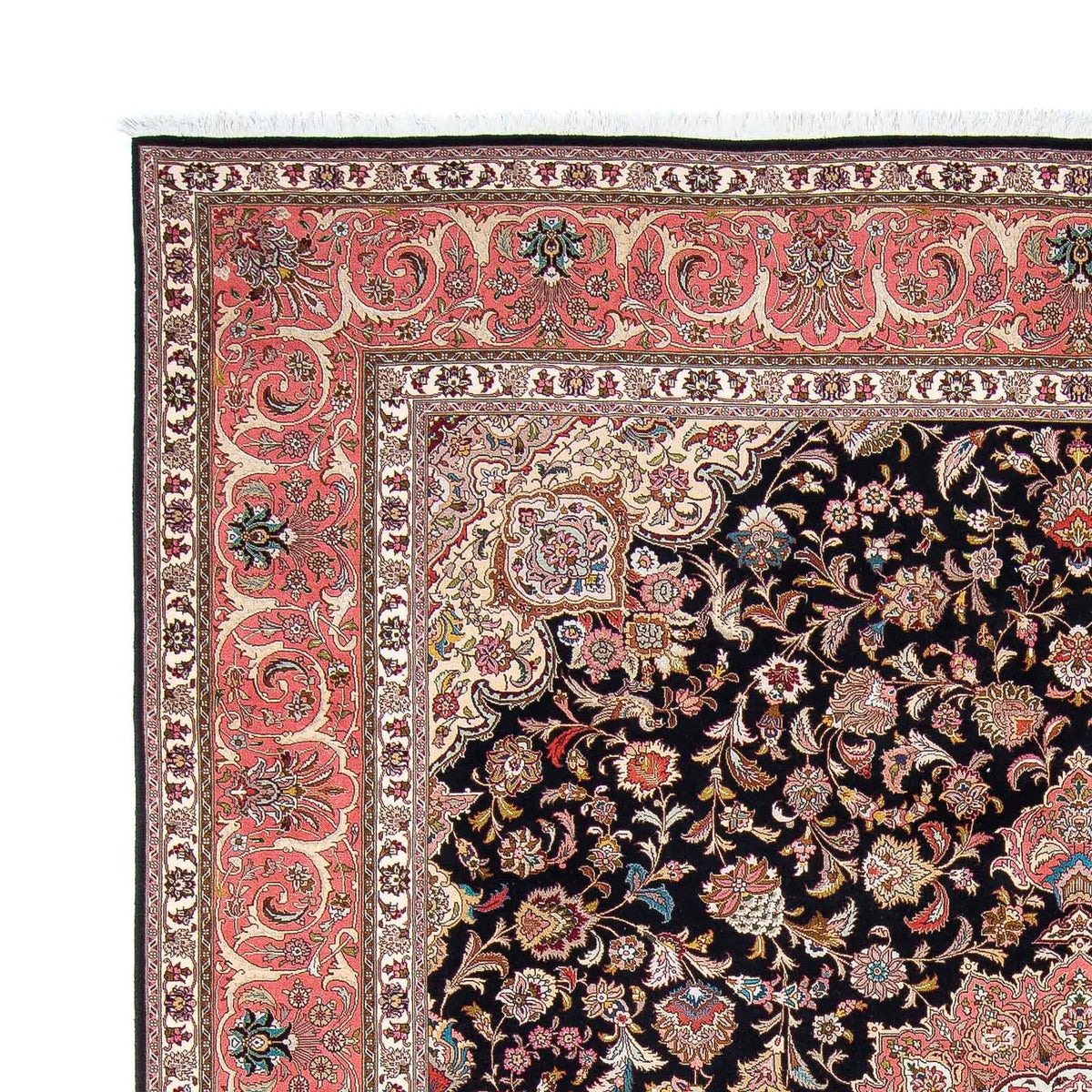 Perser Rug - Tabriz - Royal - 300 x 255 cm - dark blue