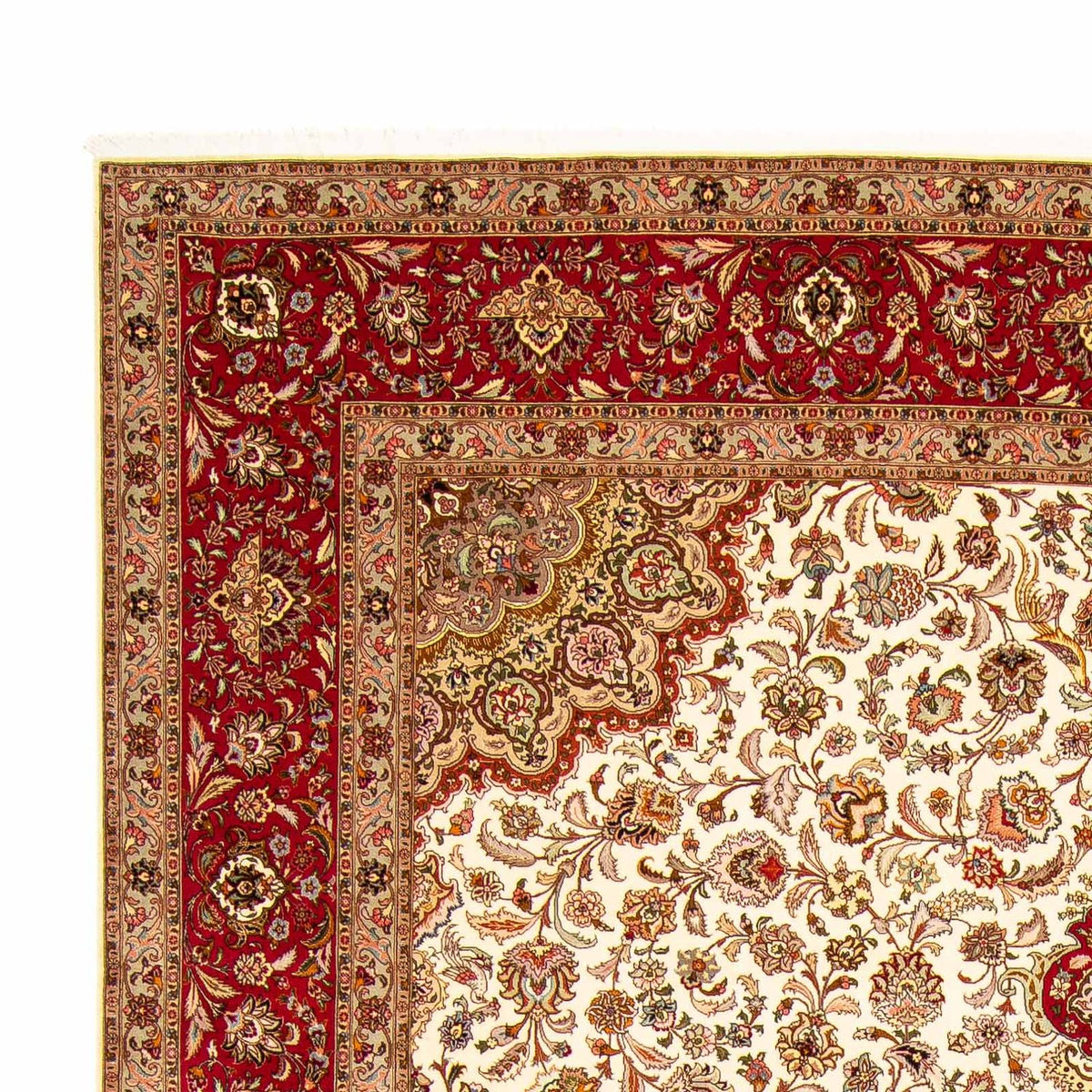 Tabriz - 50 Raj Rug 302x400cm - Persian Rugs