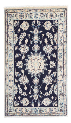 Perser Rug - Nain - Royal - 94 x 54 cm - dark blue