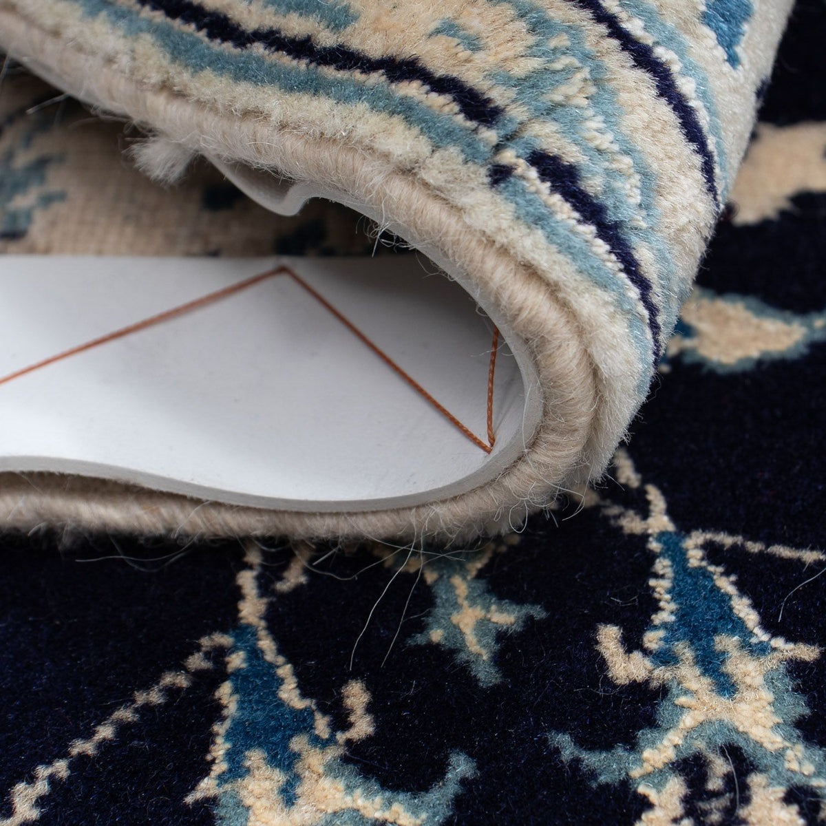 Perser Rug - Nain - Royal - 84 x 57 cm - dark blue