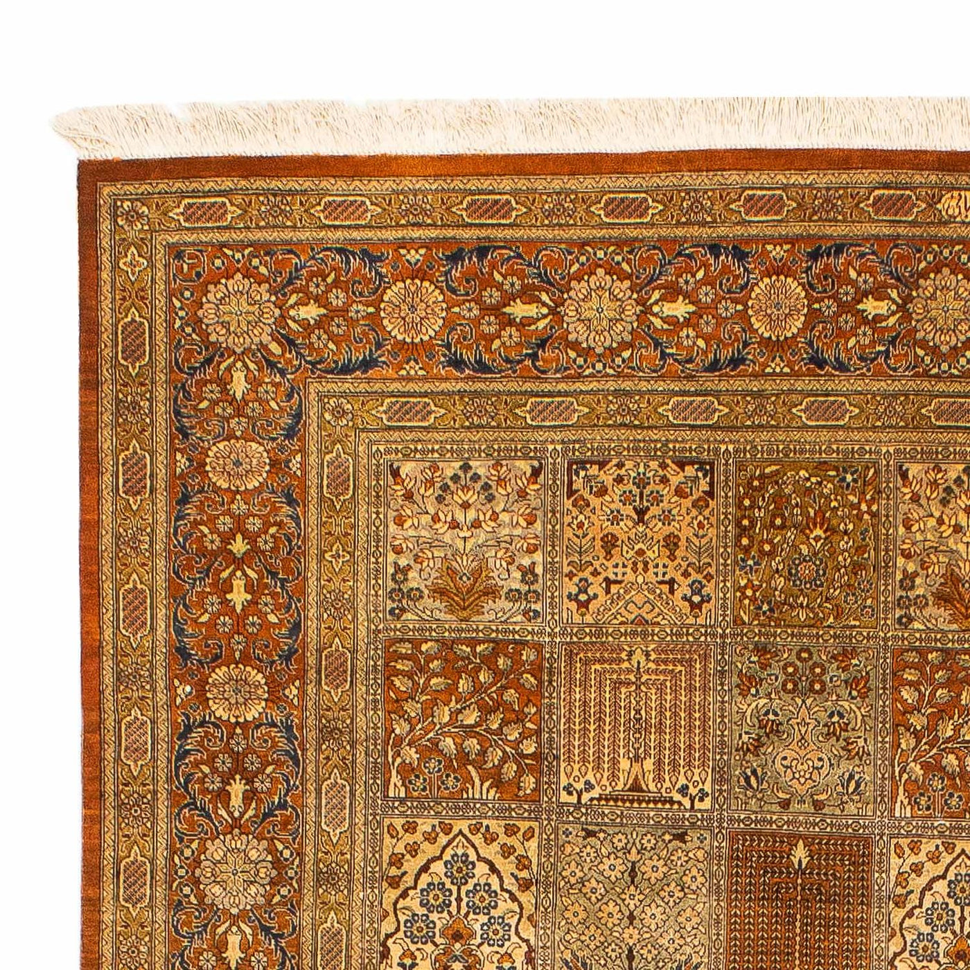Qom - Silk Rug 200x132cm - Persian Rugs