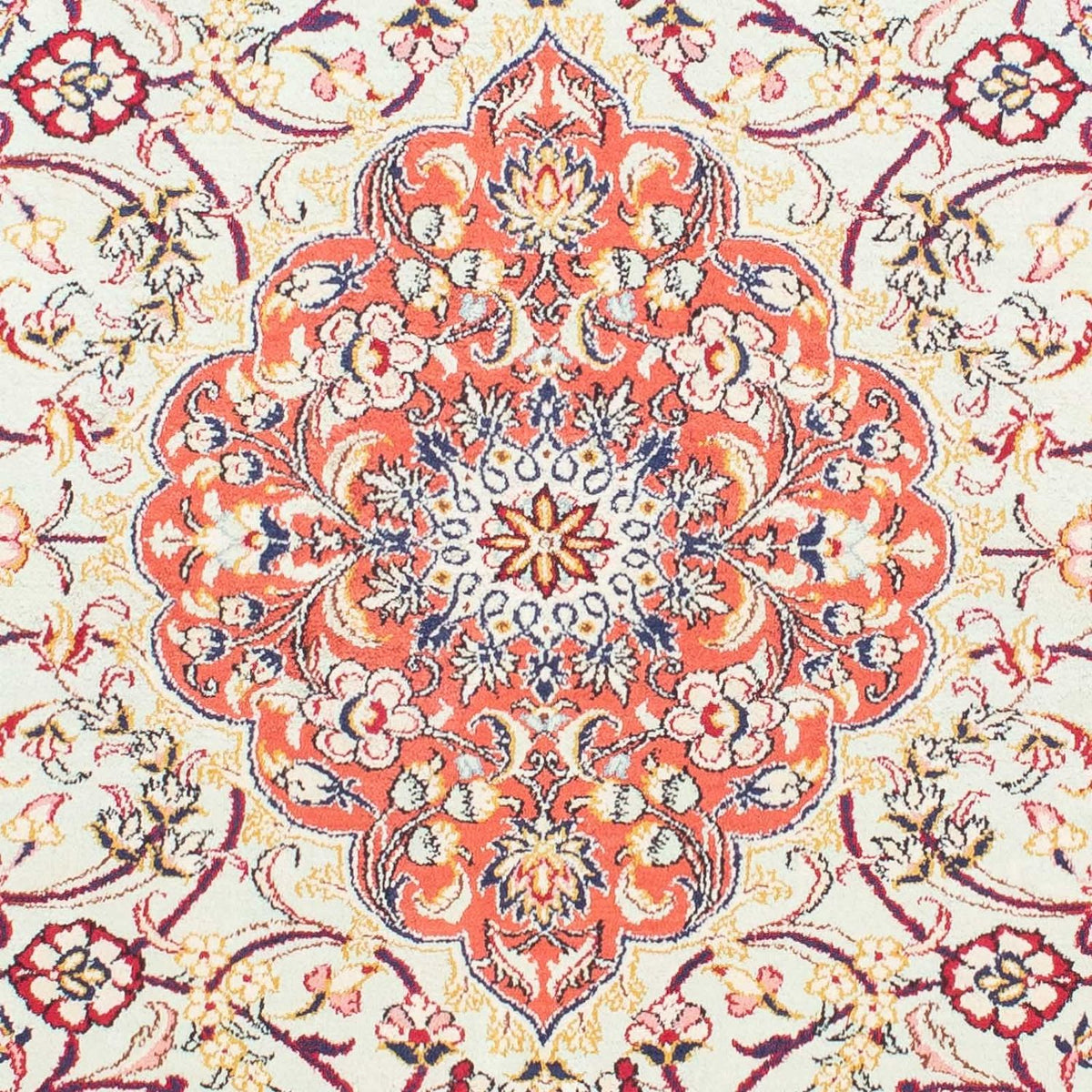 Perser Rug - Ghom - 152 x 105 cm - light red