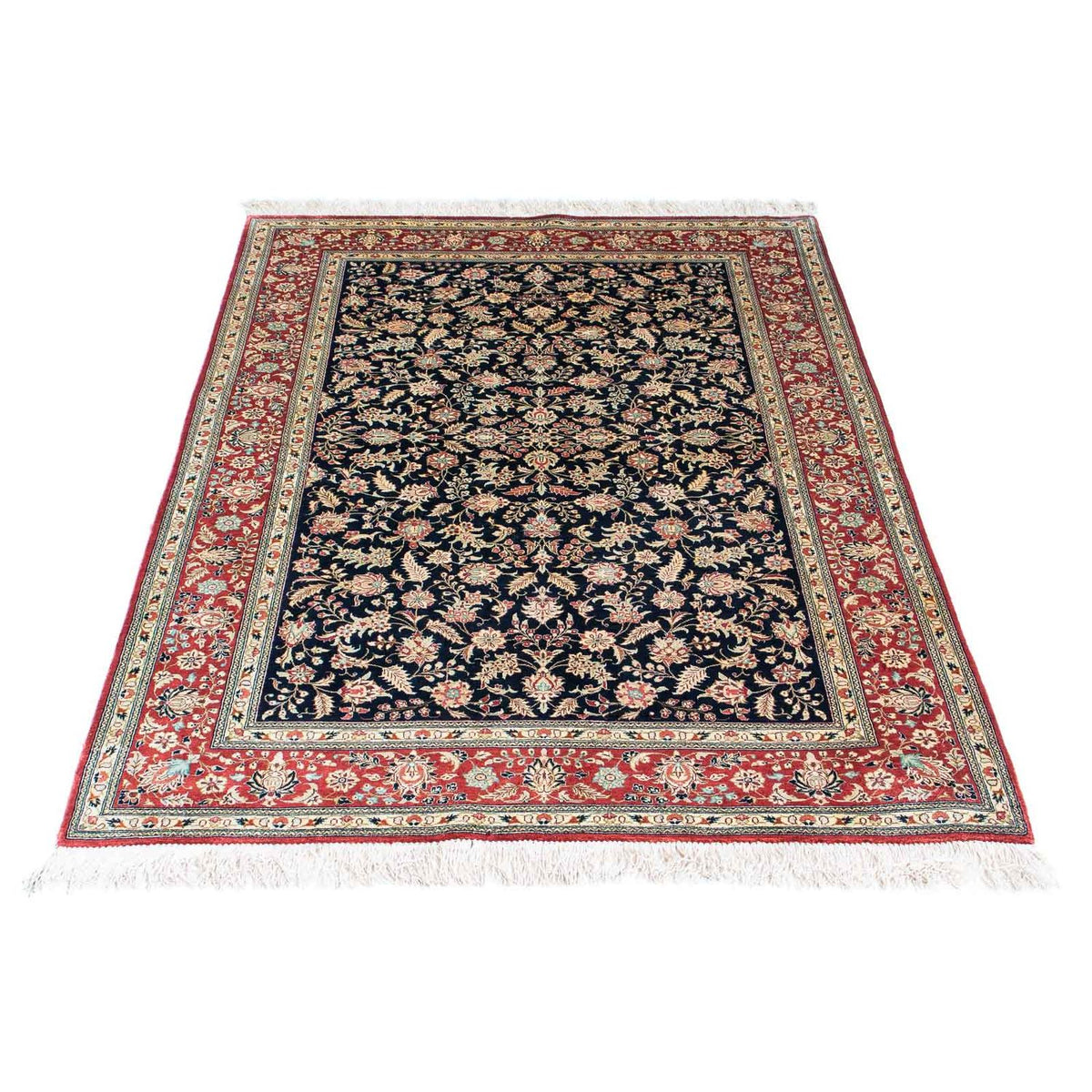 Perser Rug - Ghom - 148 x 98 cm - dark blue
