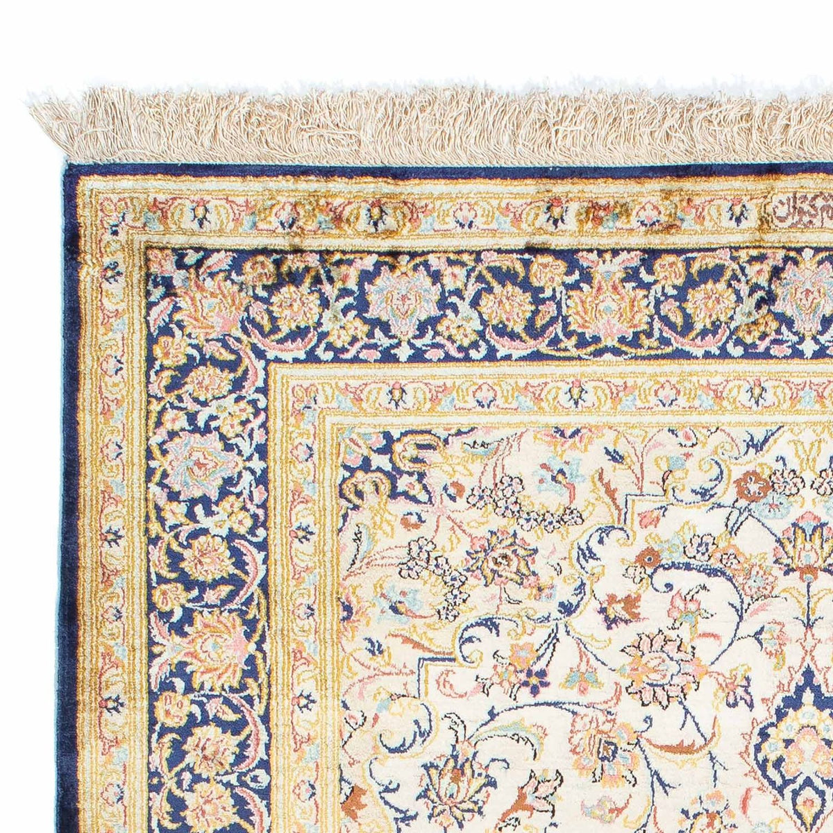Qom Rug 102x152cm - Persian Rugs