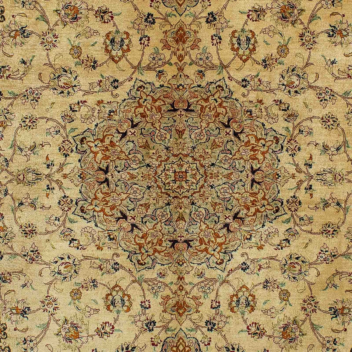 Perser Rug - Ghom - 200 x 133 cm - beige