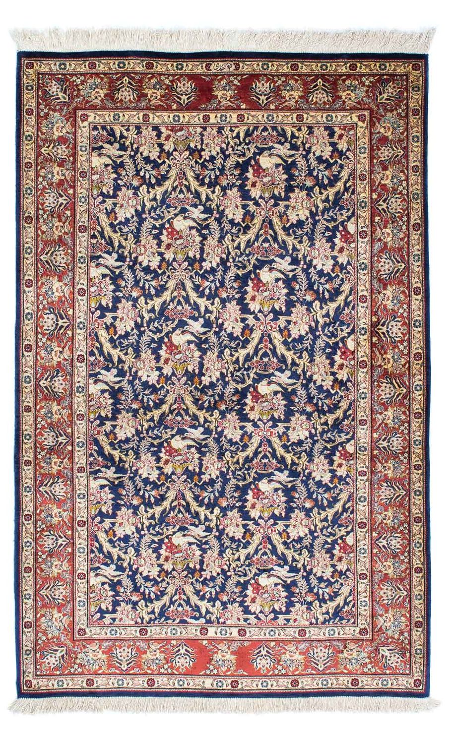 Perser Rug - Ghom - 154 x 98 cm - dark blue