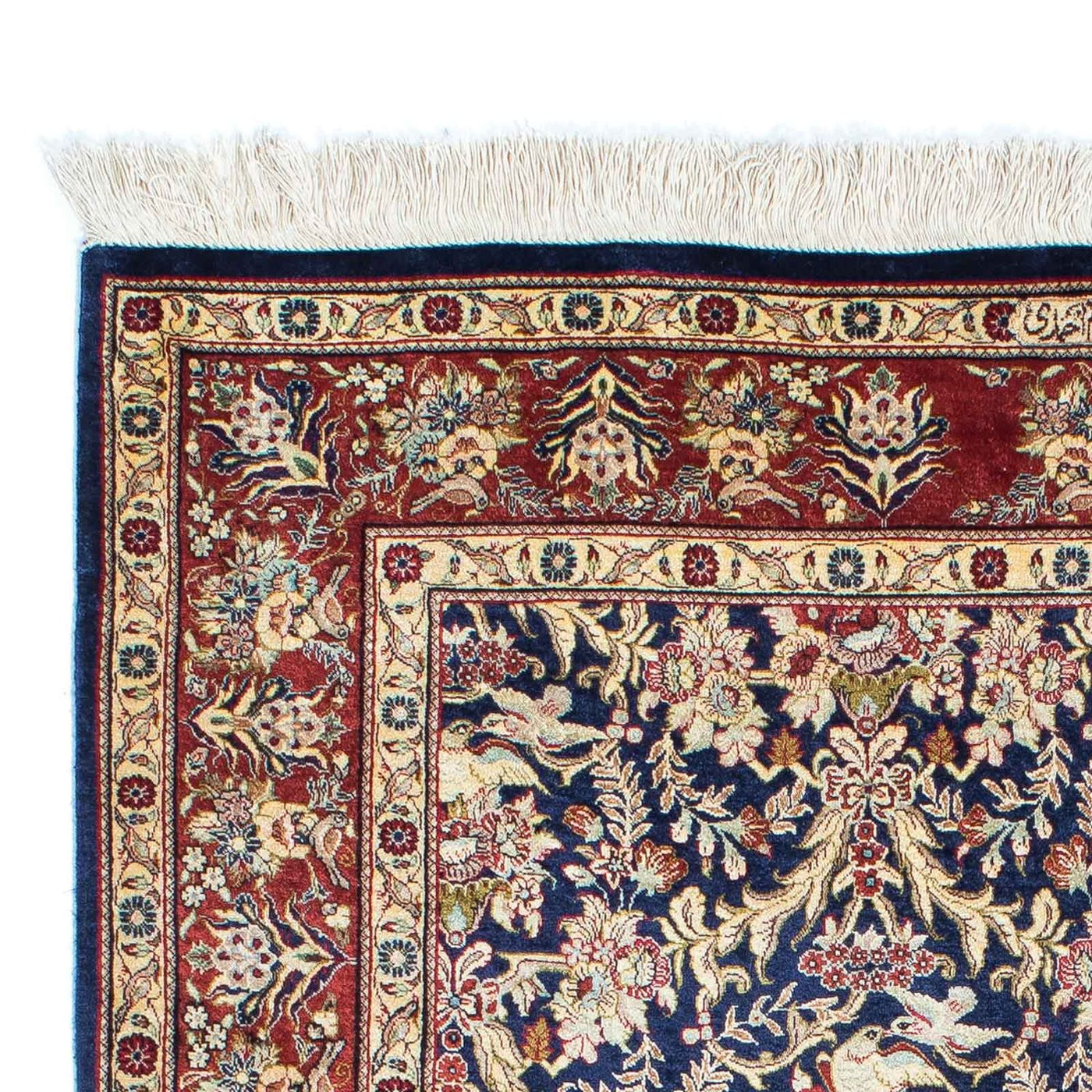 Qom Rug 154x98cm - Persian Rugs