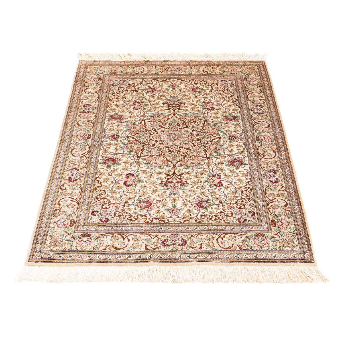 Perser Rug - Ghom - 117 x 81 cm - beige