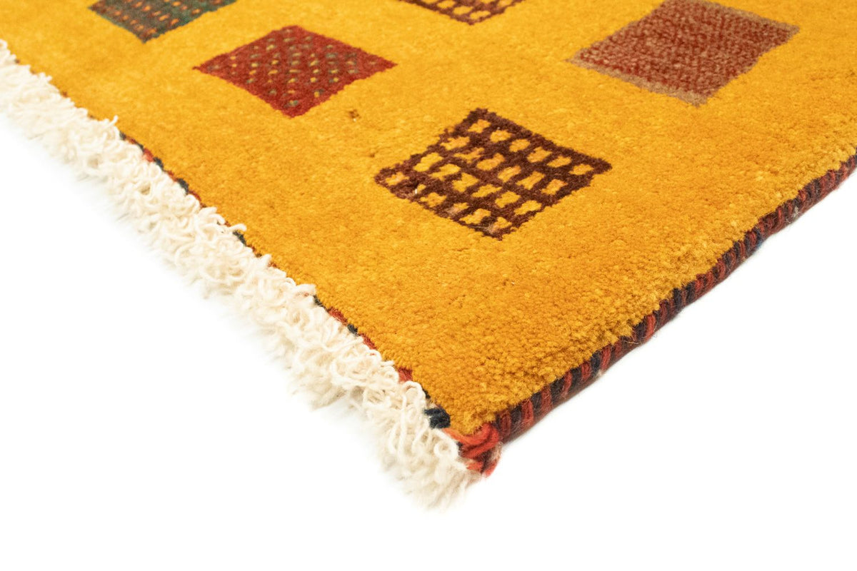 Gabbeh Rug - Loribaft Perser - 181 x 130 cm - gold
