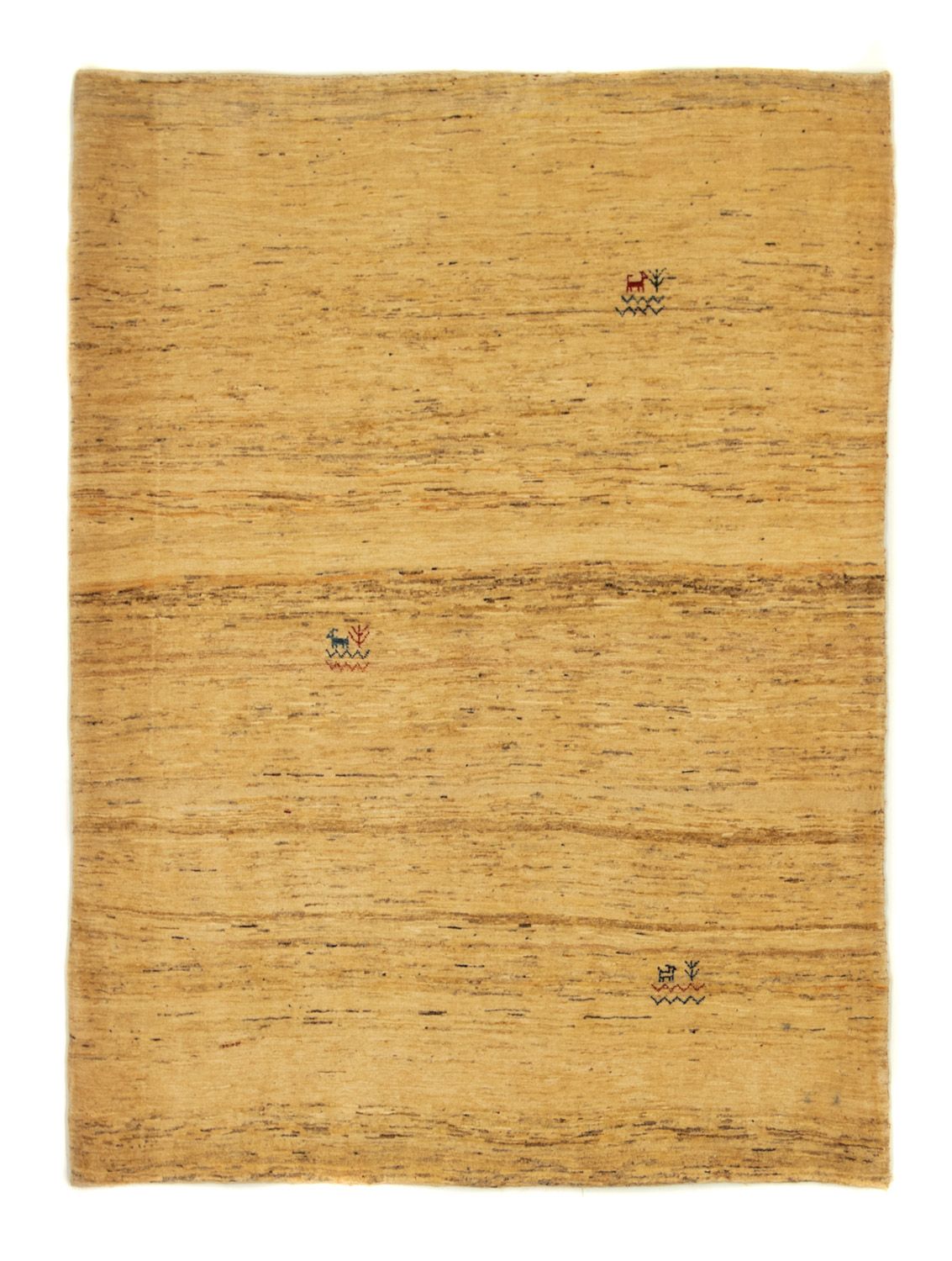 Gabbeh Rug - Loribaft Perser - 167 x 124 cm - gold