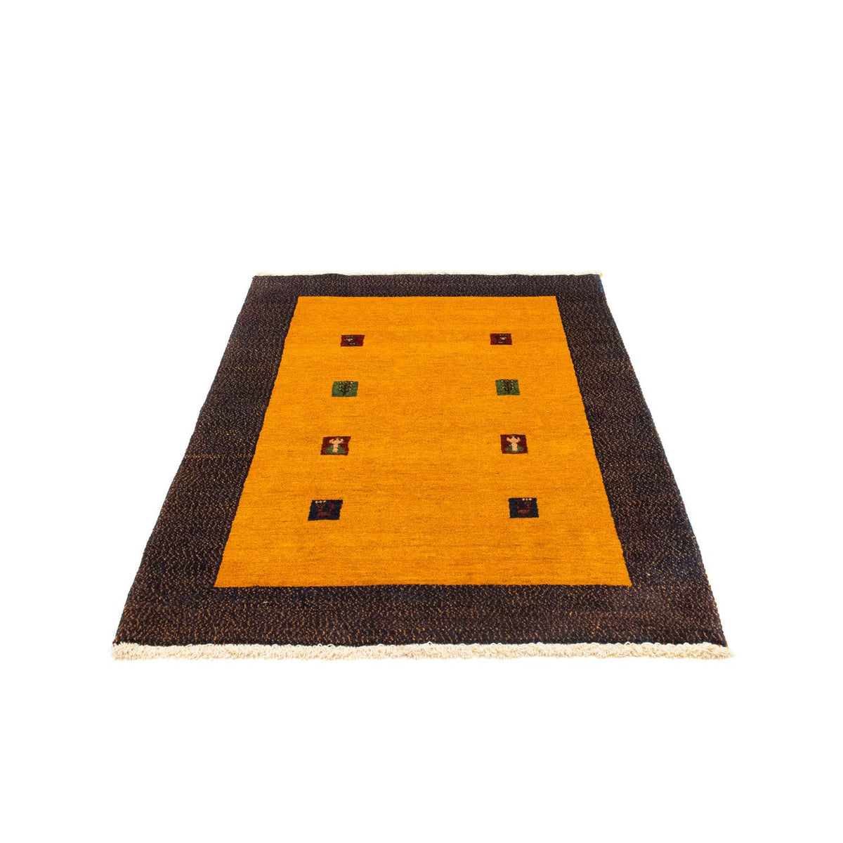 Gabbeh Rug - Loribaft Perser - 150 x 107 cm - gold