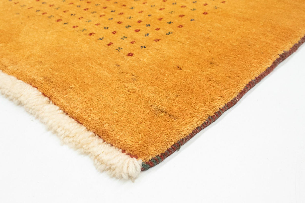 Gabbeh Rug - Loribaft Perser - 154 x 114 cm - gold