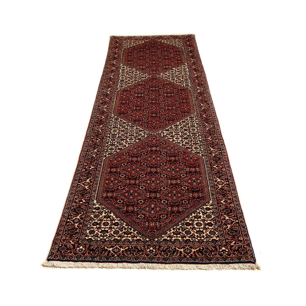 Runner Perser Rug - Bidjar - 313 x 82 cm - multicolored