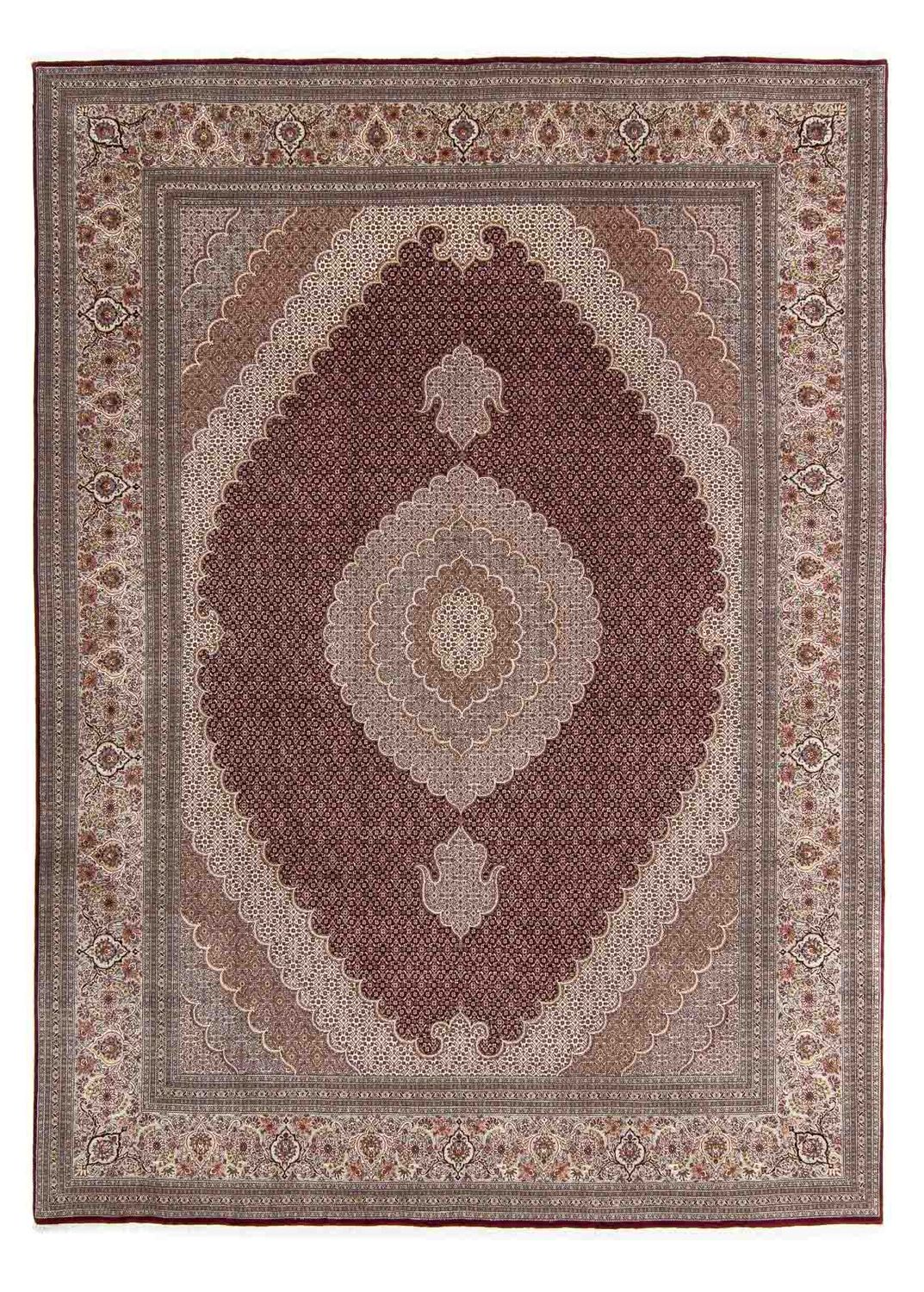 Perser Rug - Tabriz - 353 x 253 cm - dark red