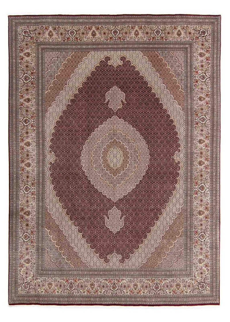 Perser Rug - Tabriz - 353 x 253 cm - dark red