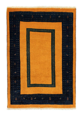 Gabbeh Rug - Loribaft Perser - 148 x 100 cm - gold