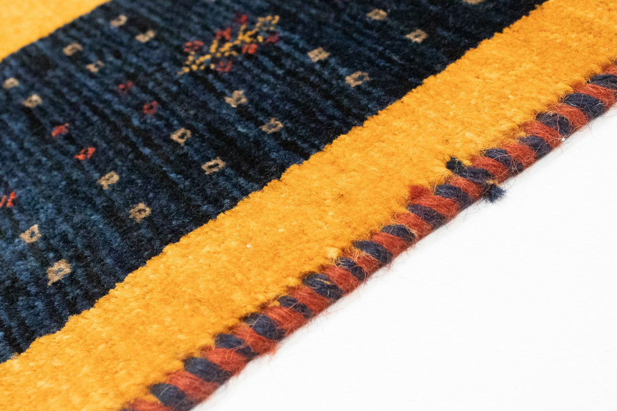 Gabbeh Rug - Loribaft Perser - 148 x 100 cm - gold