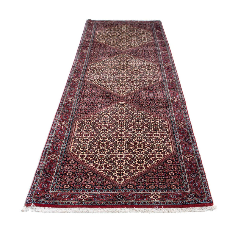Runner Perser Rug - Bidjar - 317 x 86 cm - red