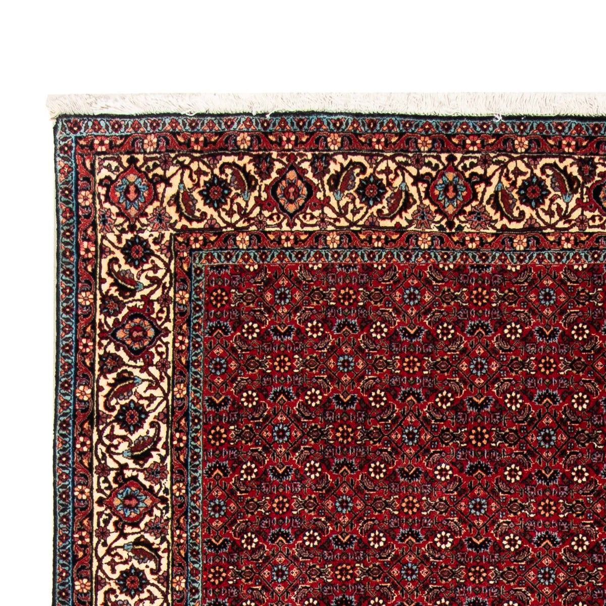 Perser Rug - Bidjar - 243 x 172 cm - dark red
