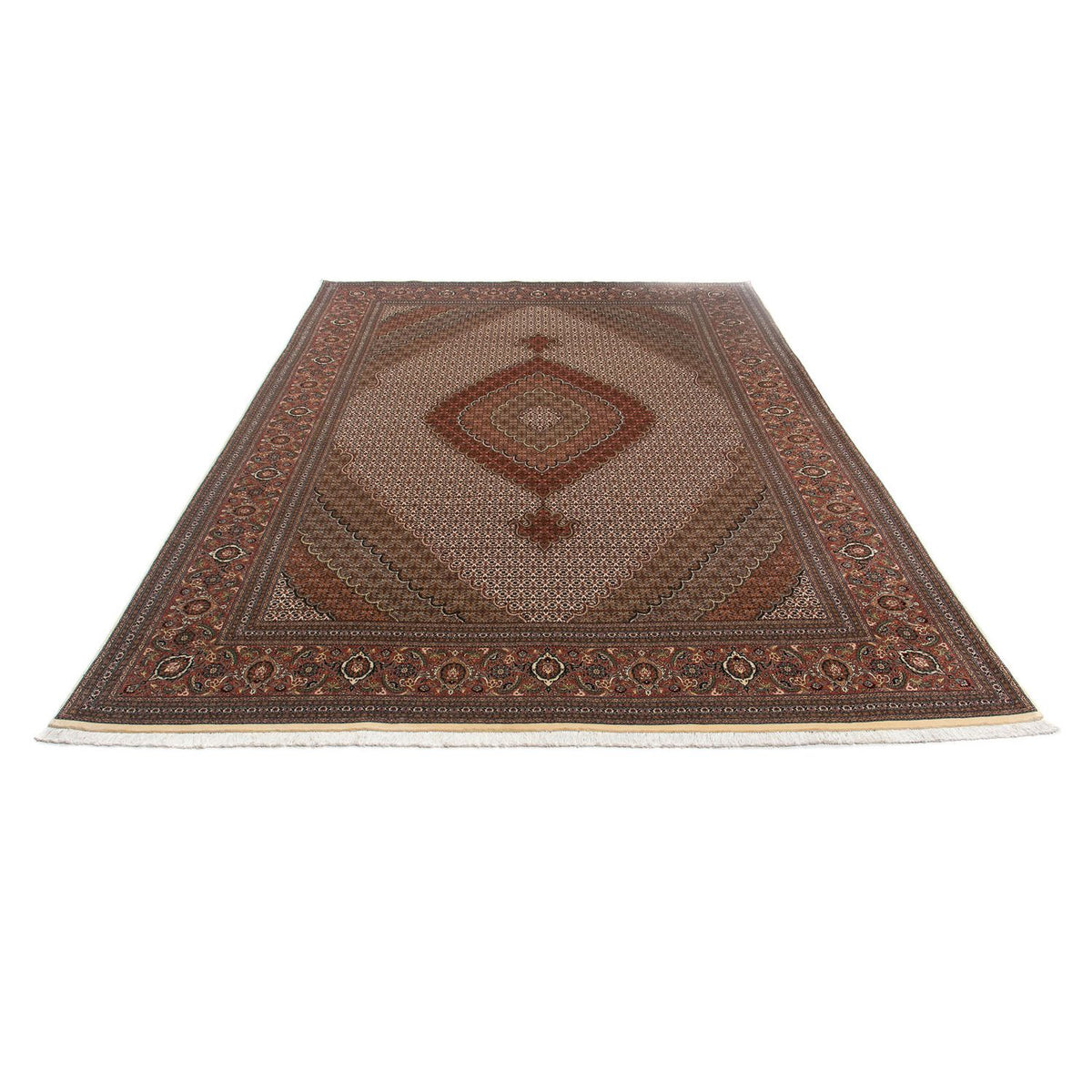 Perser Rug - Tabriz - Royal - 349 x 250 cm - brown