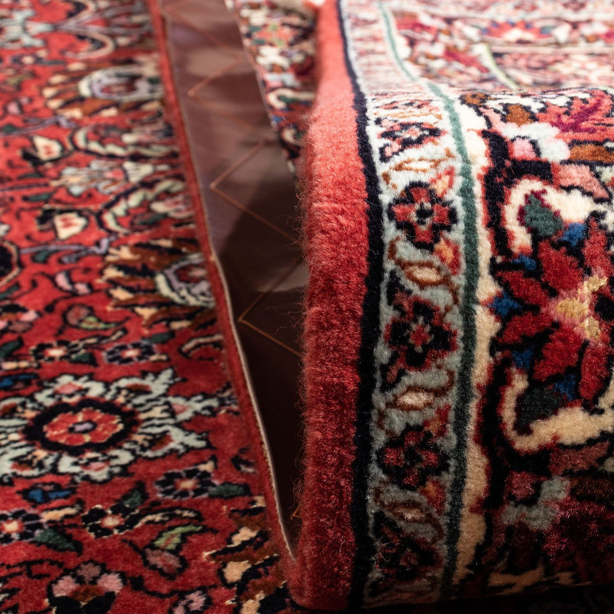 Perser Rug - Bidjar - 349 x 252 cm - red