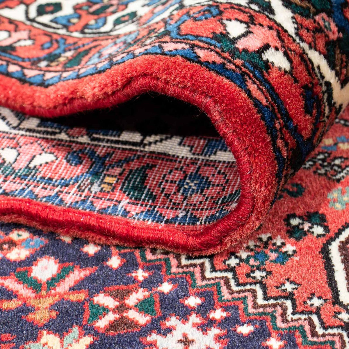 Gabbeh Rug - Kashkuli Perser - 203 x 153 cm - dark red