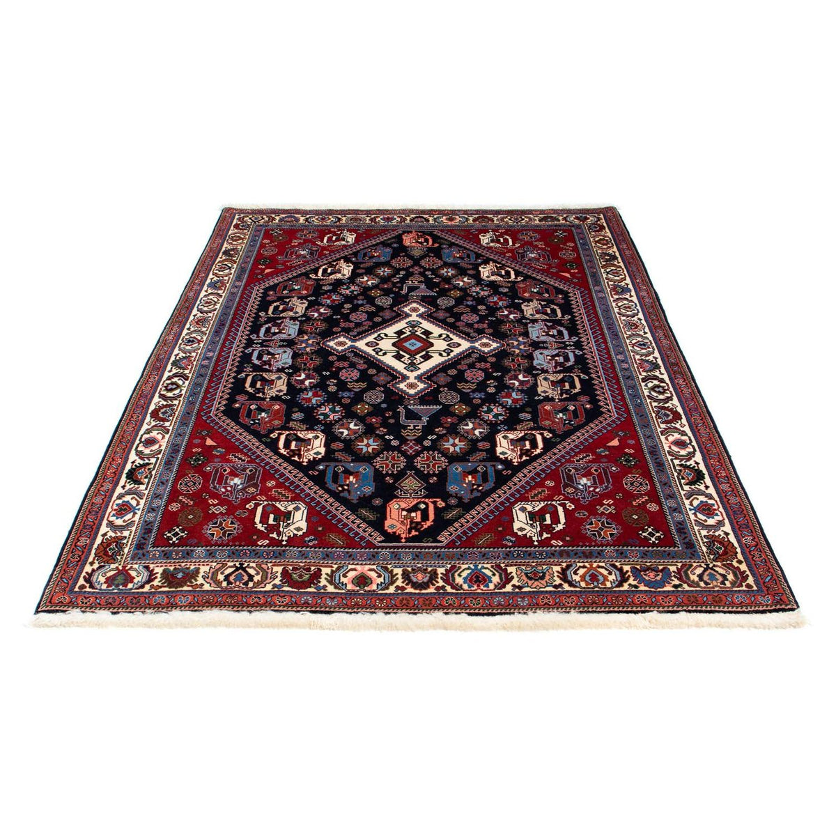 Gabbeh Rug - Kashkuli Perser - 212 x 143 cm - dark blue