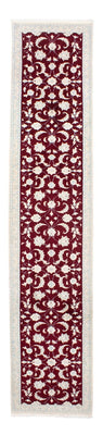 Runner Perser Rug - Nain - 398 x 84 cm - dark red