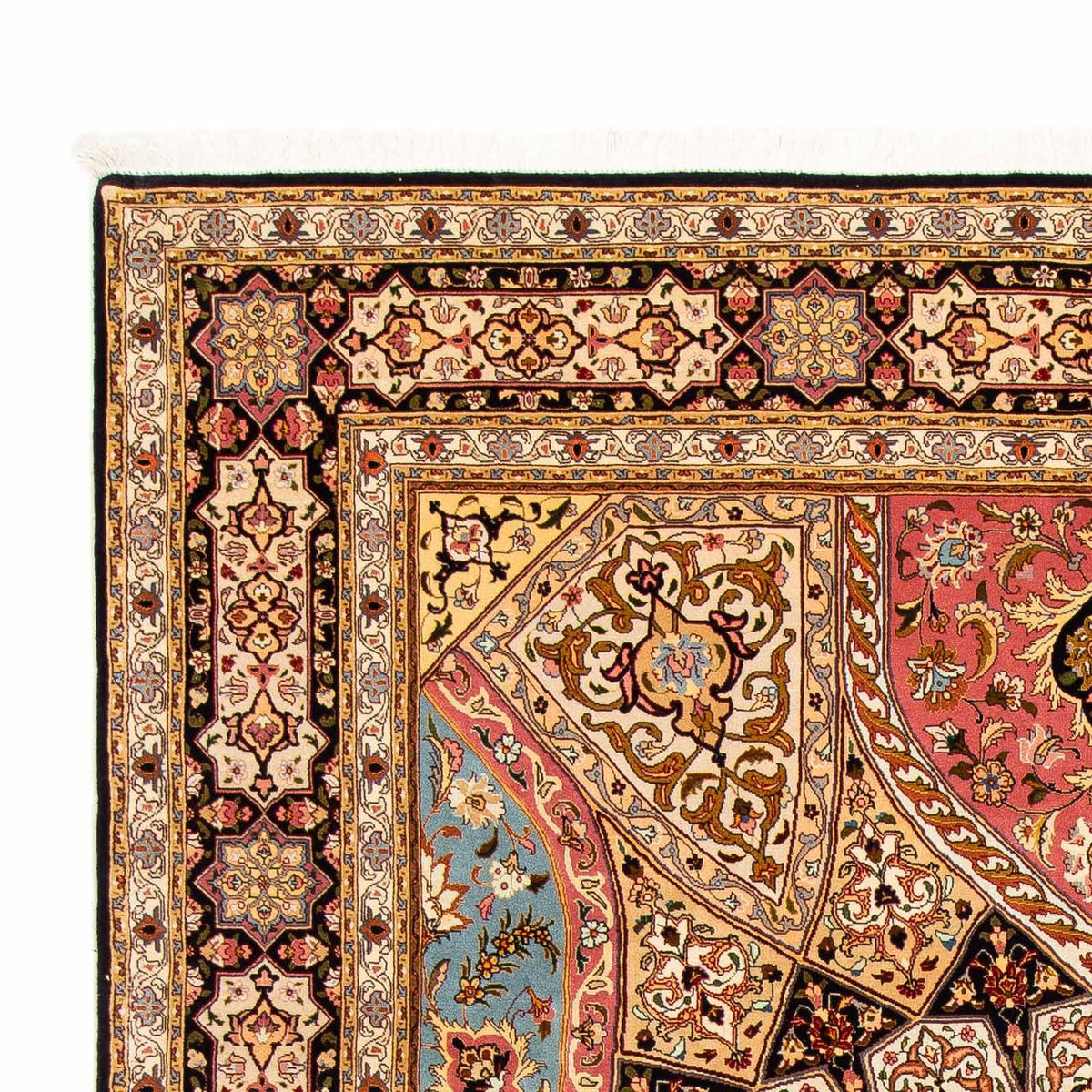 Tabriz - 50 Raj Rug 204x306cm - Persian Rugs