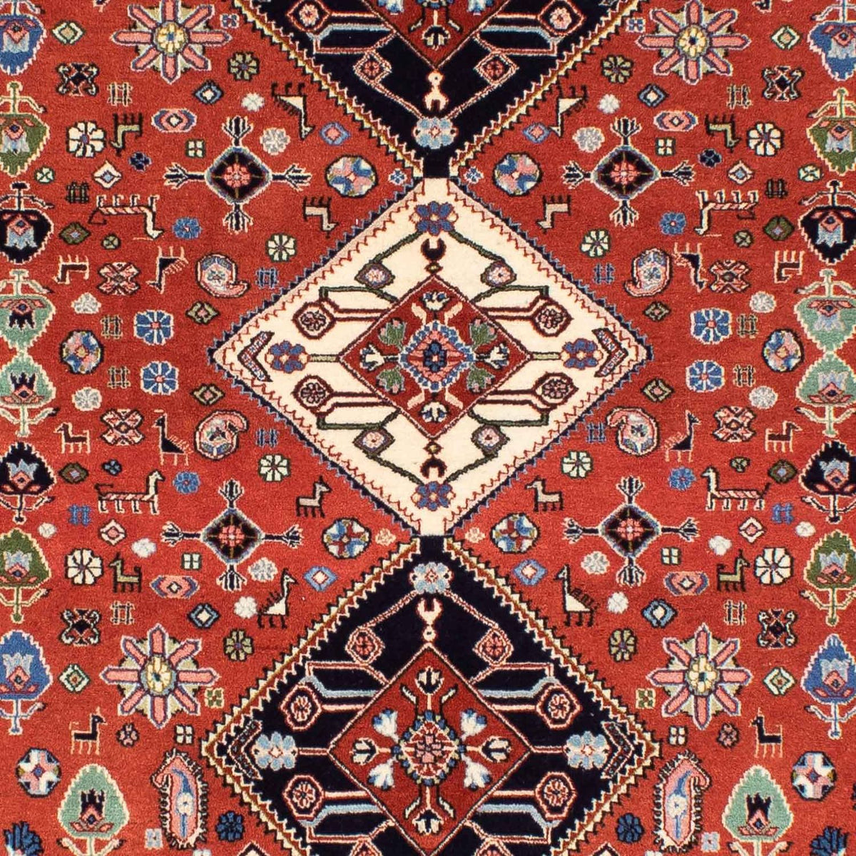 Gabbeh Rug - Kashkuli Perser - 194 x 156 cm - brown