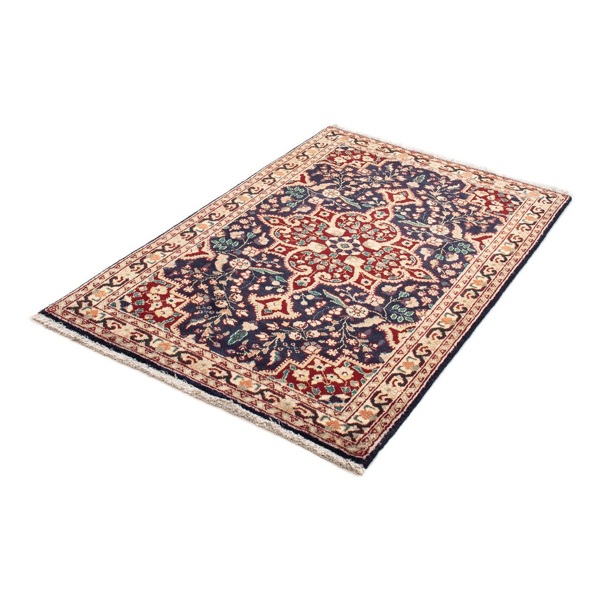 Perser Rug - Tabriz - 134 x 86 cm - dark blue