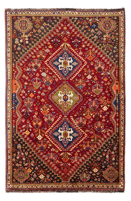 Perser Rug - Nomadic - 257 x 173 cm - dark red