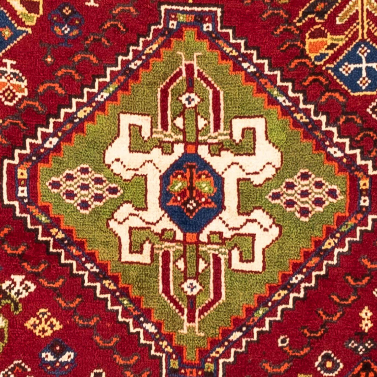 Perser Rug - Nomadic - 257 x 173 cm - dark red