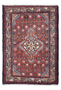 Perser Rug - Nomadic - 122 x 81 cm - light red