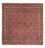 Perser Rug - Bidjar square  - 197 x 190 cm - light red