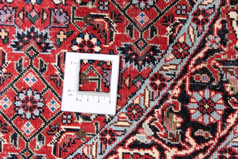 Perser Rug - Bidjar round  - 100 x 100 cm - dark red