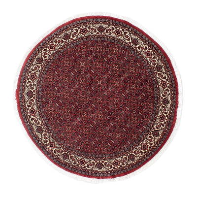 Perser Rug - Bidjar round  - 150 x 150 cm - dark red
