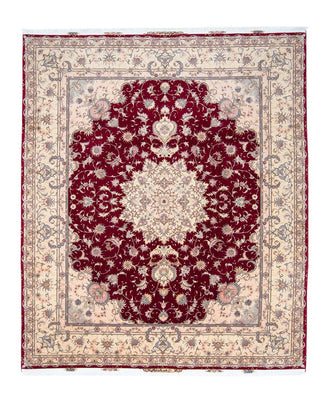 Perser Rug - Tabriz - Royal - 293 x 248 cm - dark red