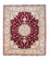 Perser Rug - Tabriz - Royal - 293 x 248 cm - dark red