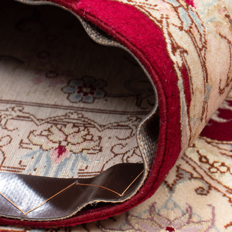 Perser Rug - Tabriz - Royal - 293 x 248 cm - dark red