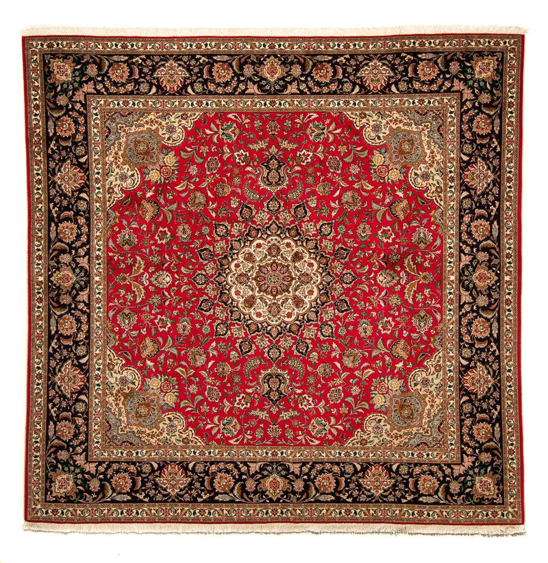 Perser Rug - Tabriz - Royal square  - 251 x 251 cm - red