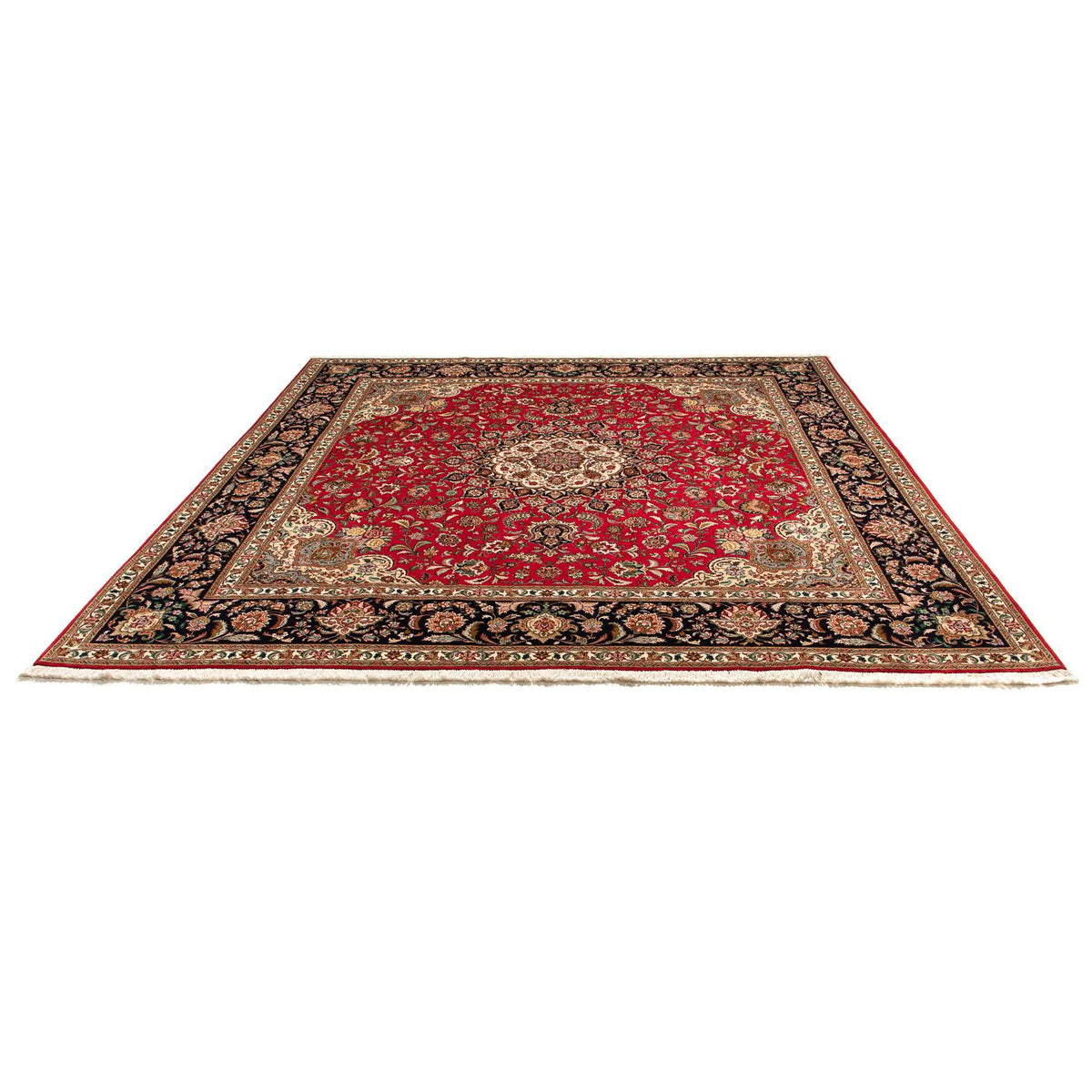Perser Rug - Tabriz - Royal square  - 251 x 251 cm - red